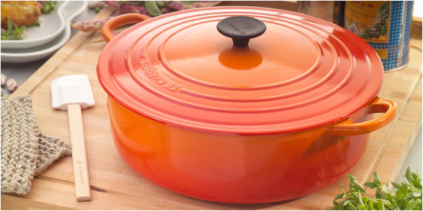 Prix d'une cocotte en fonte Le Creuset