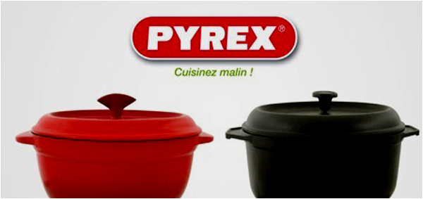 Cocotte Pyrex en verre