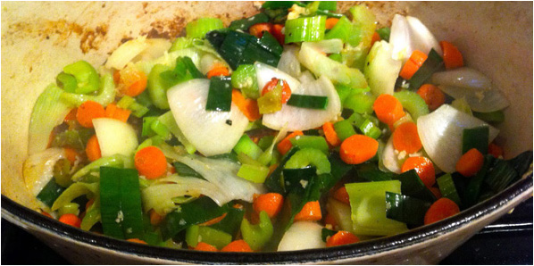 soupe de légumes cocotte minute