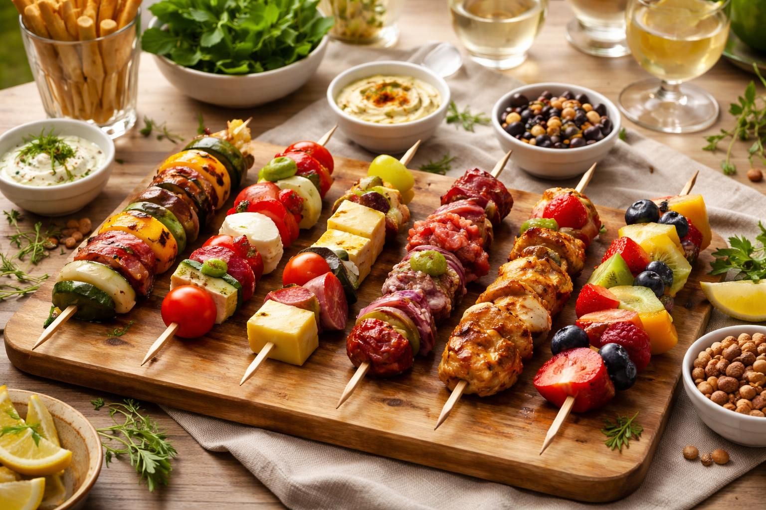 découvrez 5 astuces simples et créatives pour sublimer votre apéritif grâce à des brochettes maison gourmandes et originales.
