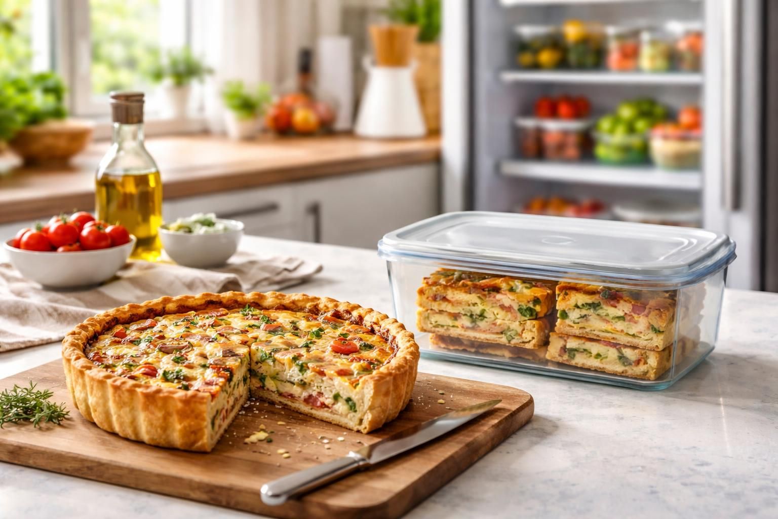 découvrez la durée de conservation idéale d'une quiche pour éviter le gaspillage alimentaire et déguster vos plats en toute sécurité.