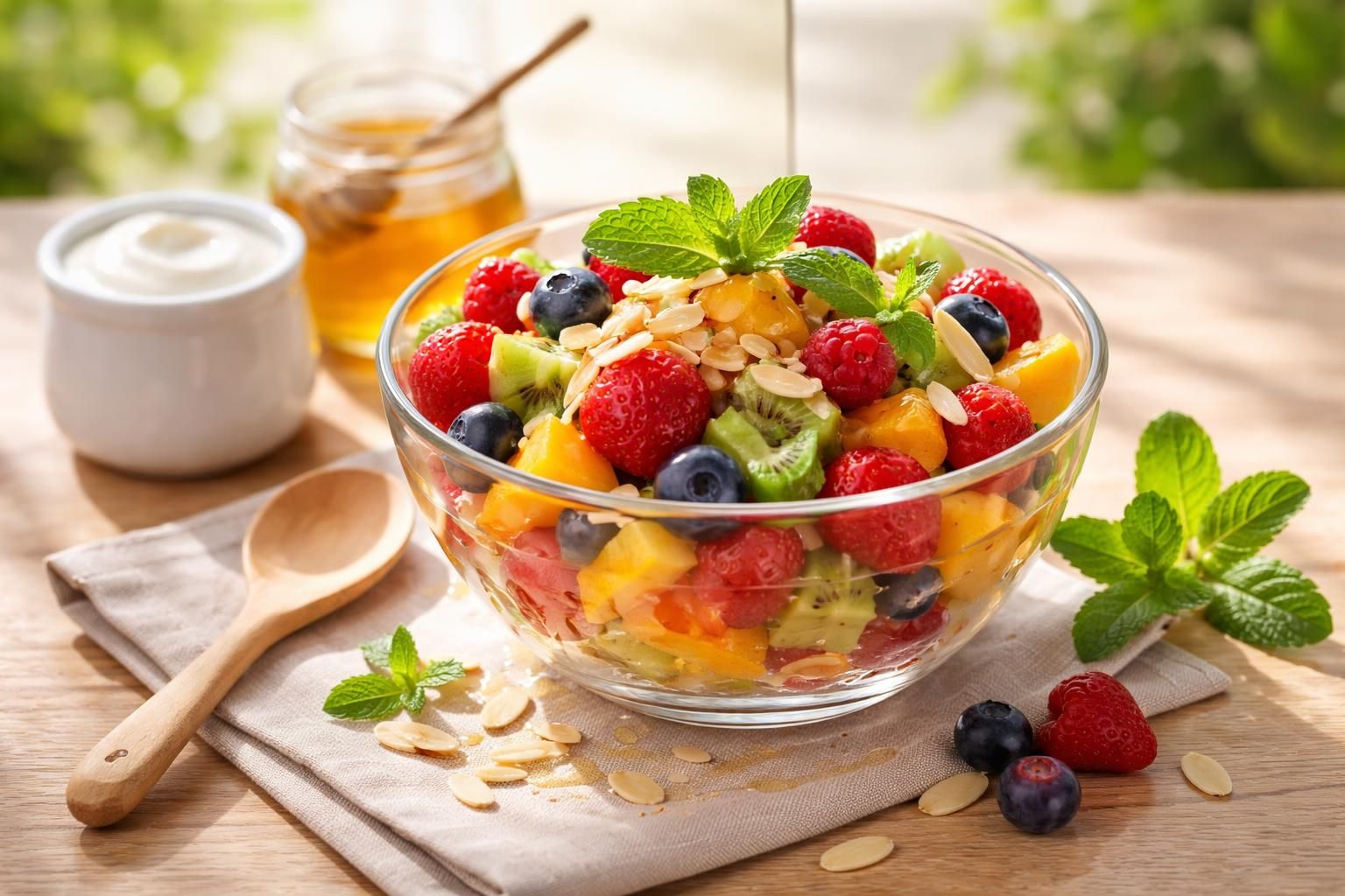 découvrez des idées d'accompagnements légers et rafraîchissants pour sublimer votre salade de fruits en dessert, parfaits pour une douceur saine et gourmande.