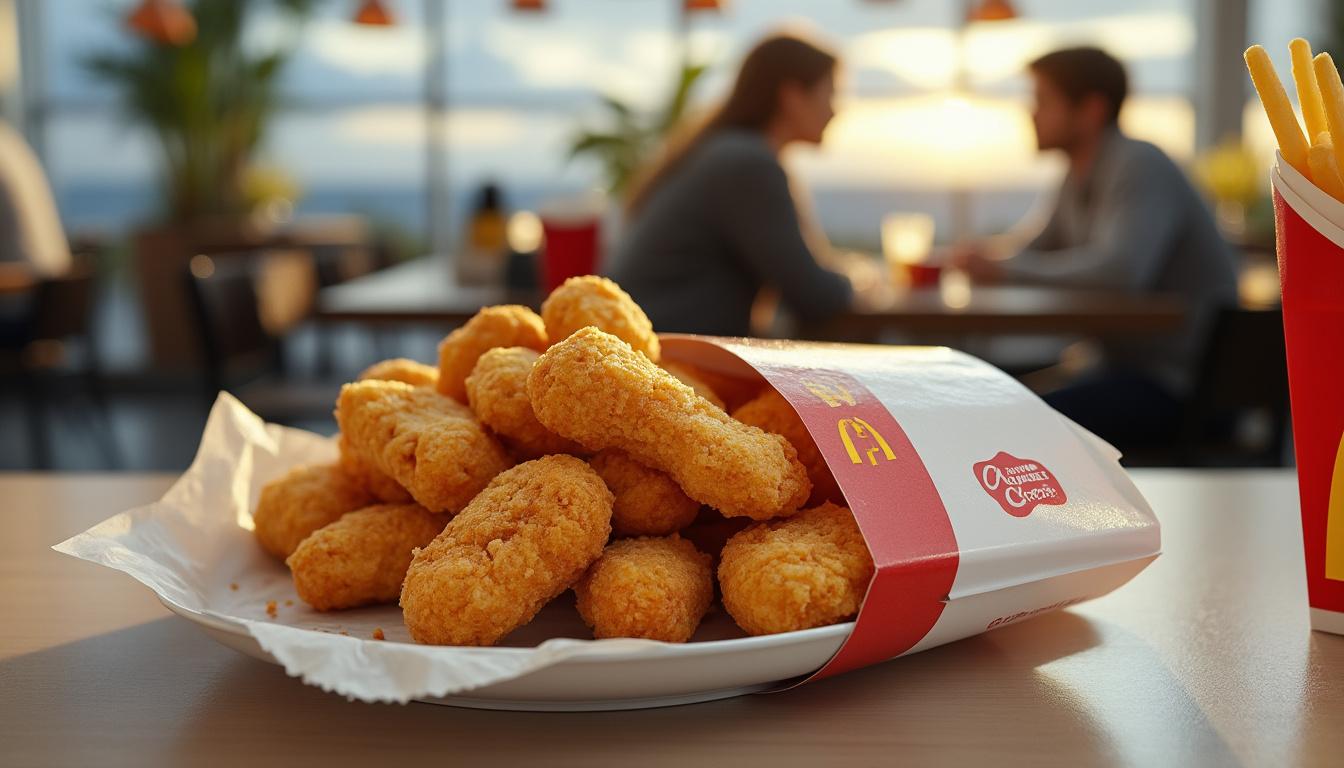 découvrez le prix d'une boîte de 20 nuggets au mcdo en 2025 et anticipez votre budget repas grâce à notre analyse des tarifs actualisés et des astuces pour économiser sur vos menus préférés.