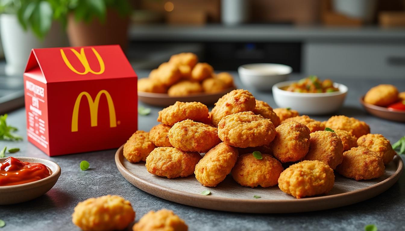 découvrez le prix des 20 nuggets chez mcdonald's et explorez des alternatives savoureuses pour varier les plaisirs.