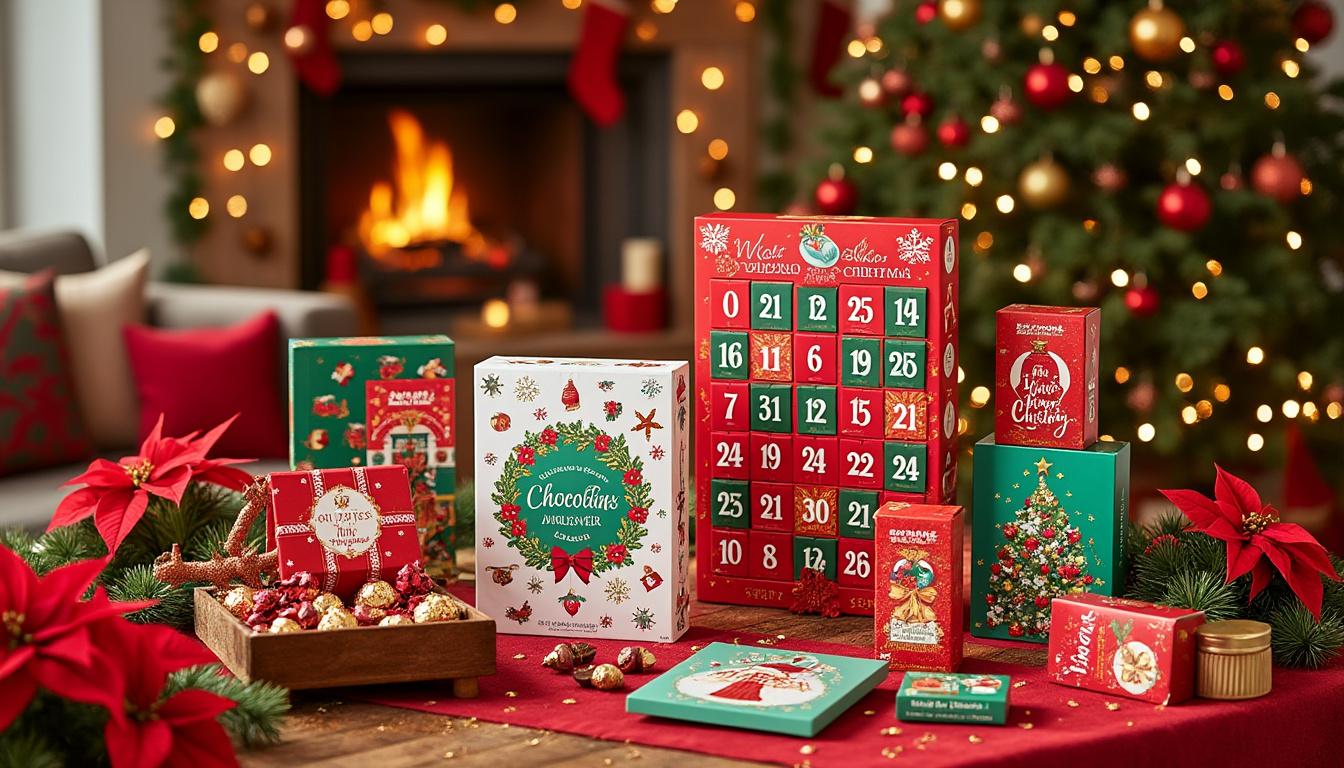 découvrez les astuces pour choisir le calendrier de l'avent parfait auprès d'un chocolatier. que ce soit pour surprendre vos proches ou pour ajouter une touche gourmande à vos fêtes, apprenez à sélectionner le meilleur assortiment de chocolats pour ravir les papilles et créer des souvenirs inoubliables.