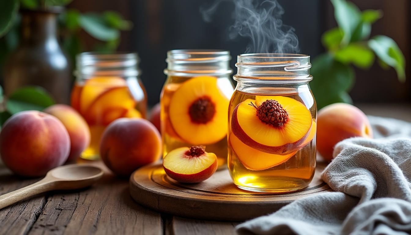 découvrez comment conserver des pêches au sirop toute l'année sans stérilisation grâce à une méthode simple et naturelle. profitez de la saveur fraîche de vos fruits même hors saison.