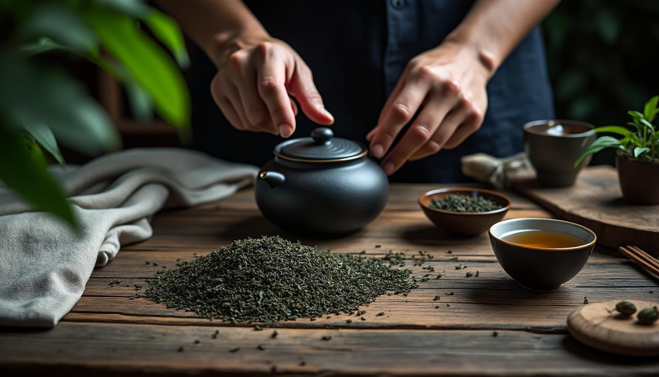 découvrez les meilleures techniques pour préparer le thé vert gunpowder et libérer toute son intensité. apprenez les astuces de température, de dosage et de temps d'infusion pour savourer pleinement cette boisson riche en saveurs.
