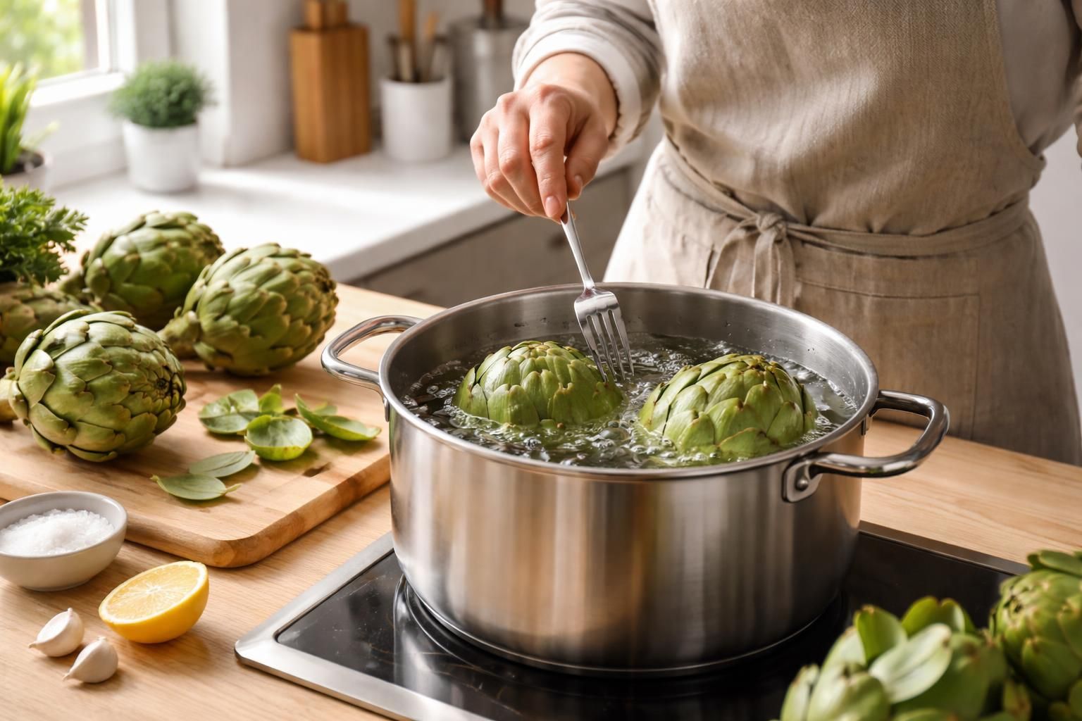 apprenez à cuire les artichauts à l'eau facilement grâce à notre méthode simple et découvrez des conseils pratiques pour réussir une cuisson parfaite.