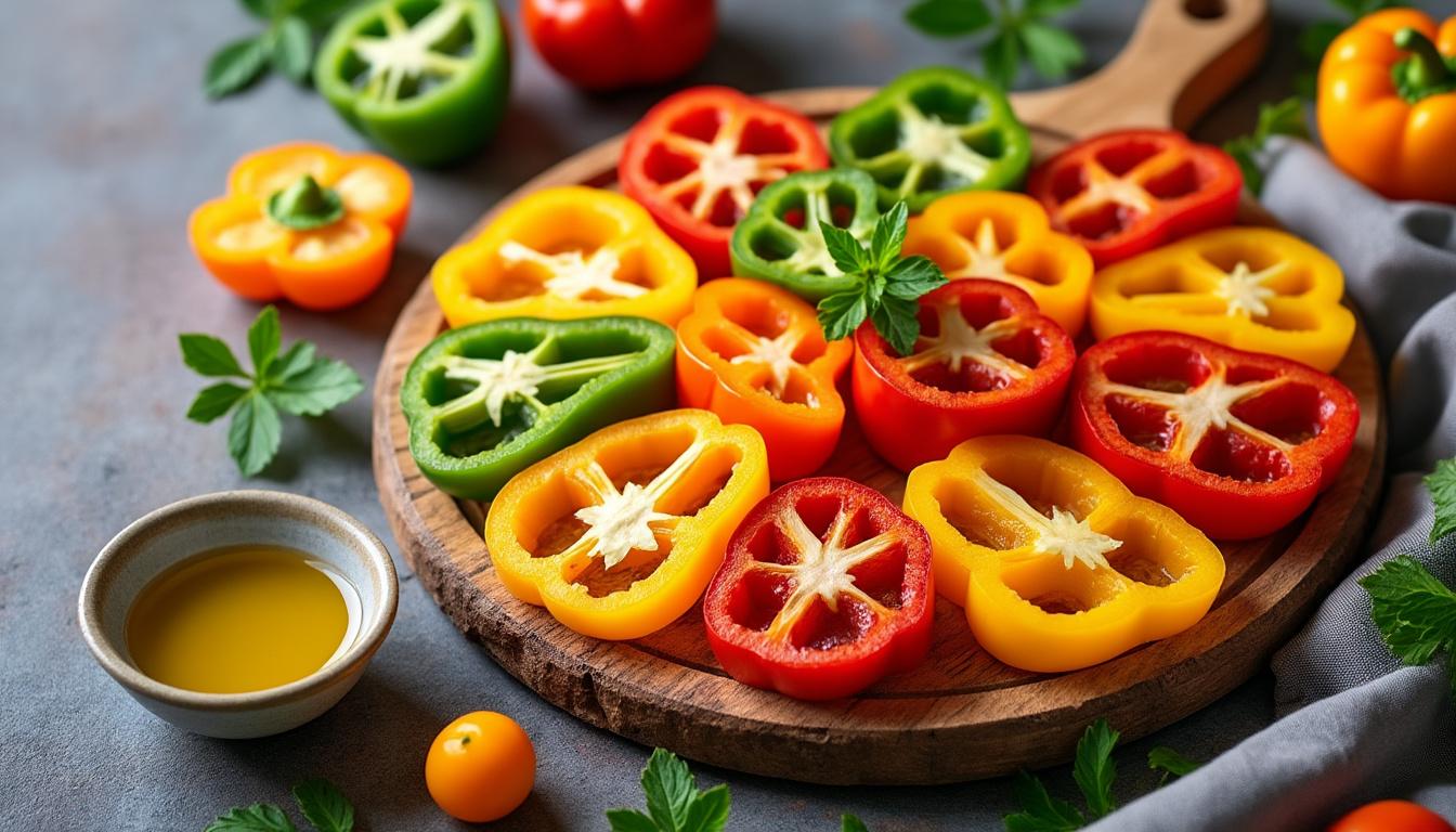 apprenez à couper des poivrons en lanières facilement pour apporter couleur et saveur à vos recettes.