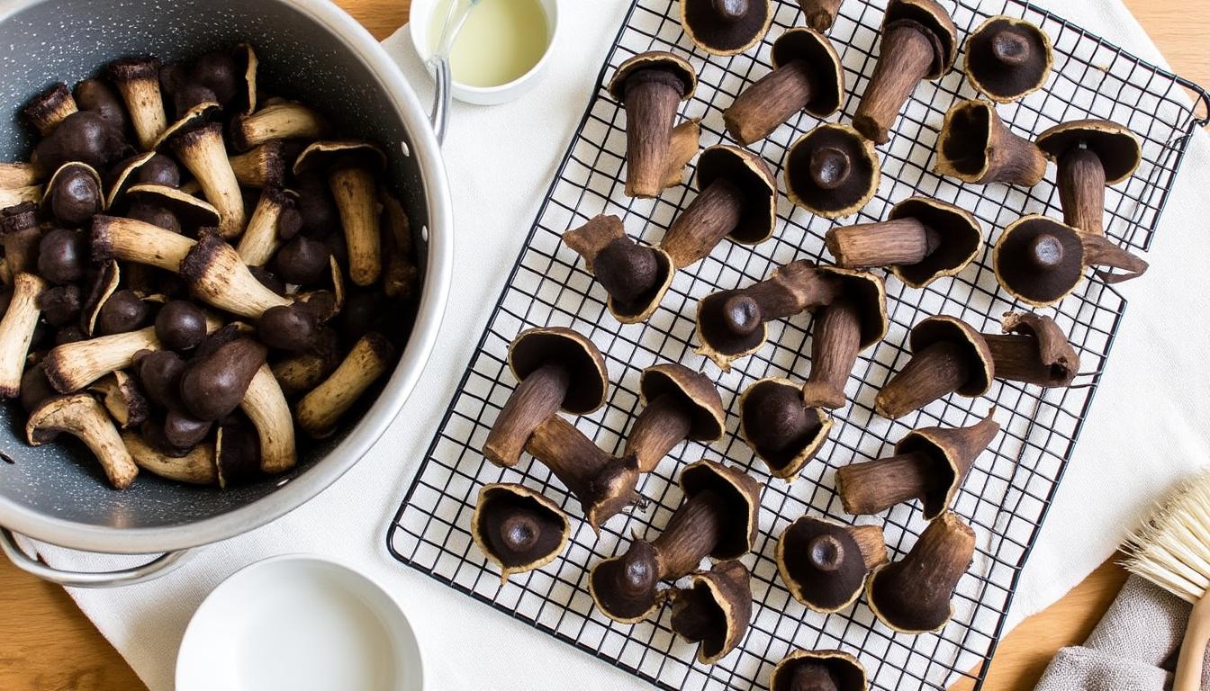 apprenez à nettoyer efficacement les trompettes de la mort pour prolonger leur durabilité et préserver leur saveur unique.