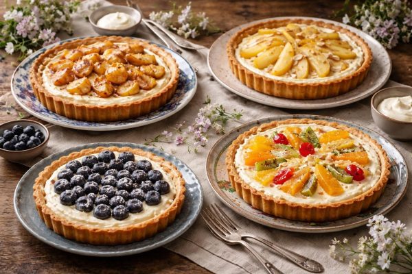 explorez les différentes variantes régionales de la tarte à la crème fraîche, un dessert traditionnel aux saveurs uniques selon les régions de france.