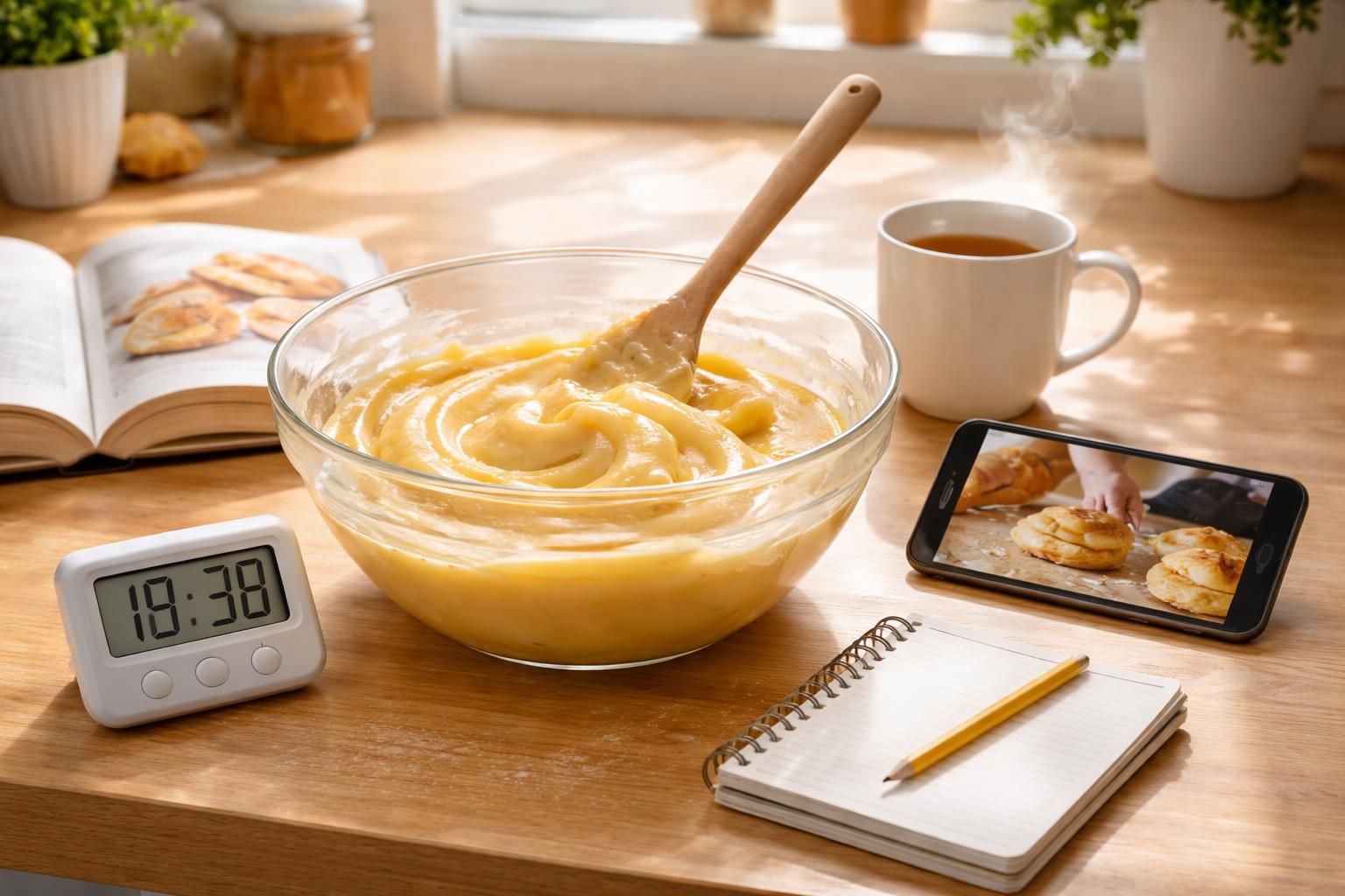 découvrez des astuces simples pour gérer une pâte à choux trop liquide pendant son temps de repos et assurer une pâte parfaite pour vos recettes.