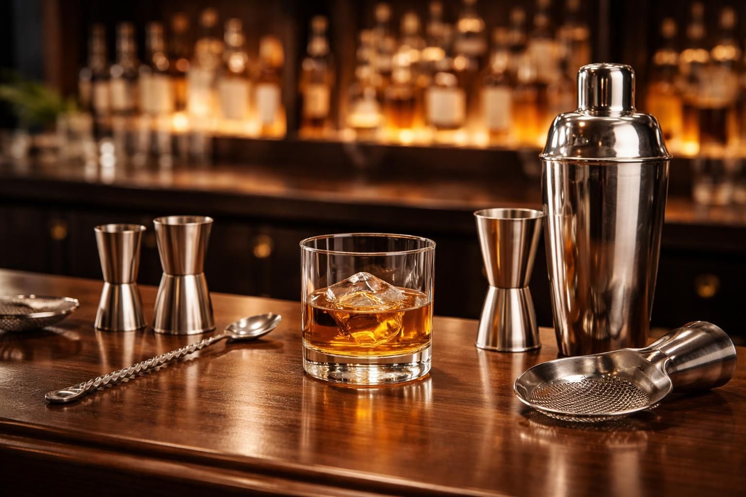 découvrez les meilleures pratiques des mixologues pour la dose parfaite de bar dans un whisky, et maîtrisez l'art du cocktail avec précision et élégance.