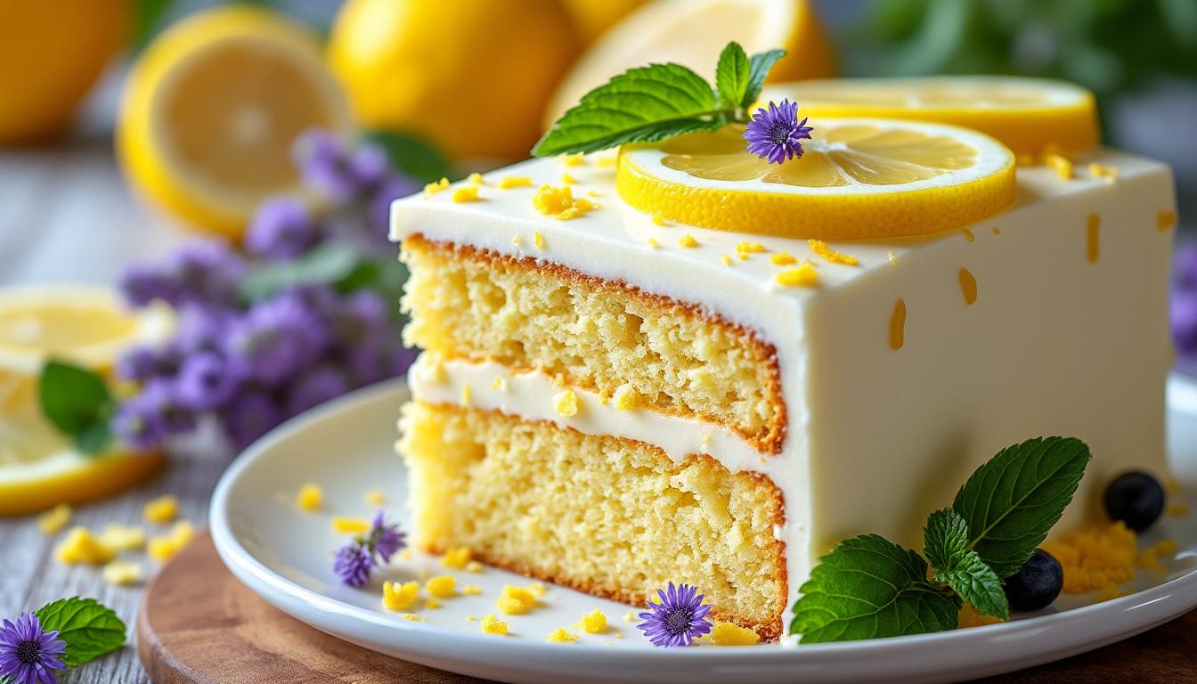 découvrez une recette saine de glaçage au citron sans sucre glace, idéale pour sublimer vos desserts tout en réduisant votre consommation de sucre.