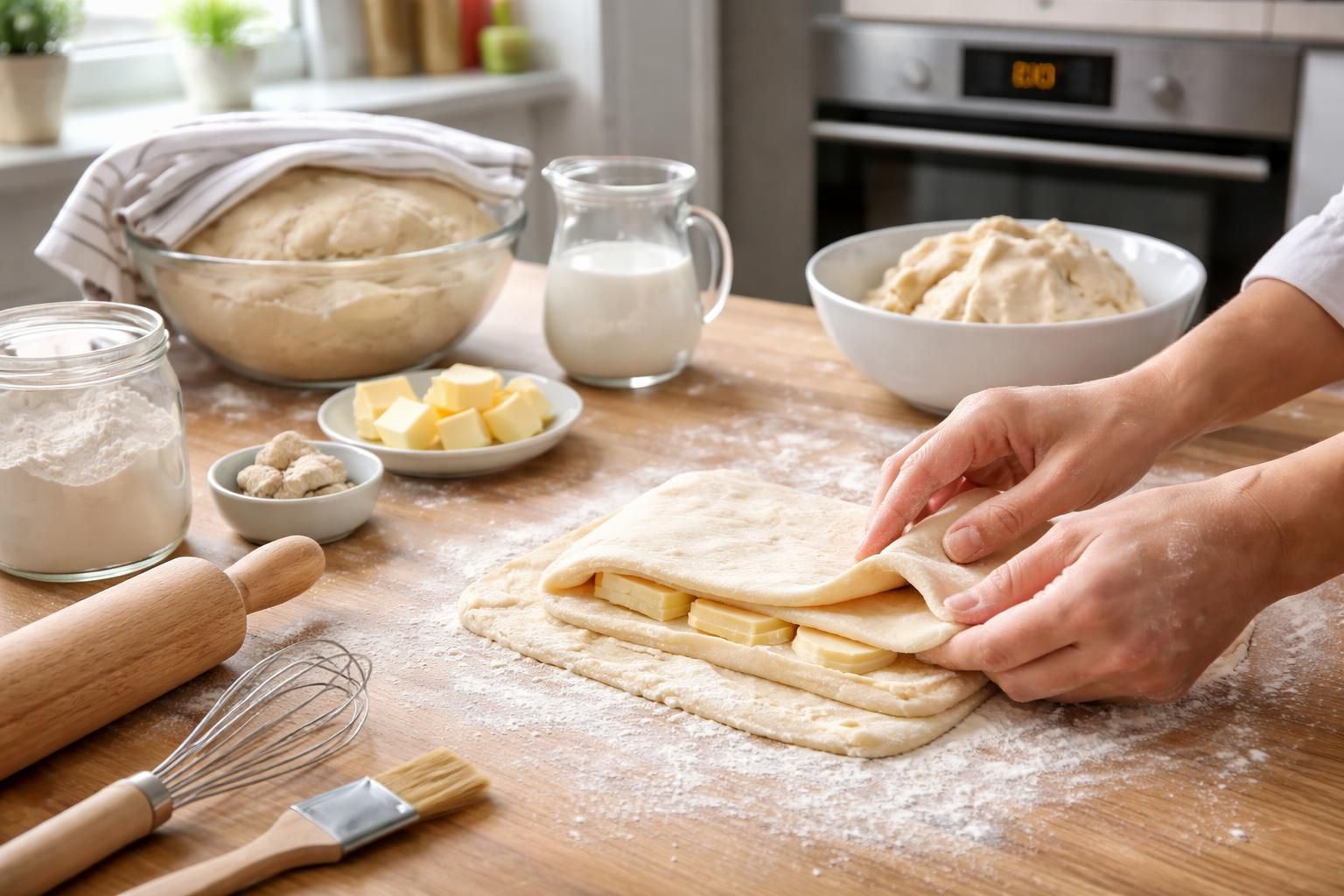 découvrez la recette simple et détaillée de la pâte levée feuilletée, idéale pour les débutants en pâtisserie. apprenez toutes les étapes pour réussir cette pâte maison croustillante et légère.