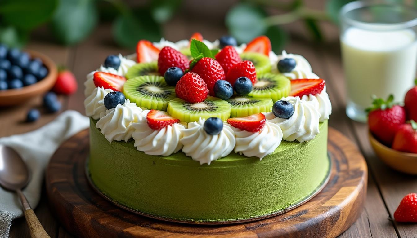 découvrez la délicieuse recette du gâteau au thé vert japonais, une douceur légère et raffinée qui séduira vos papilles. savourez chaque bouchée sans modération et laissez-vous emporter par l'harmonie des saveurs authentiques du japon.