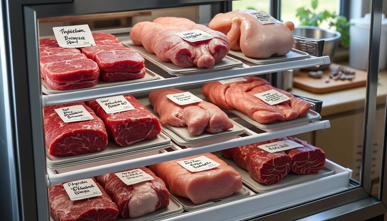 découvrez les risques insoupçonnés liés à la consommation de viande congelée stockée depuis 10 ans et comment protéger votre santé.
