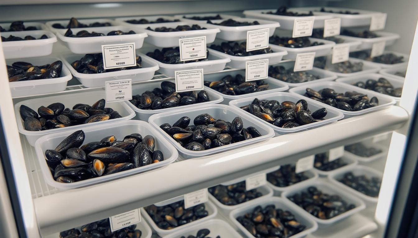 découvrez les étapes essentielles pour congeler correctement des moules cuites avec leur coquille, afin de préserver leur fraîcheur et leur saveur.