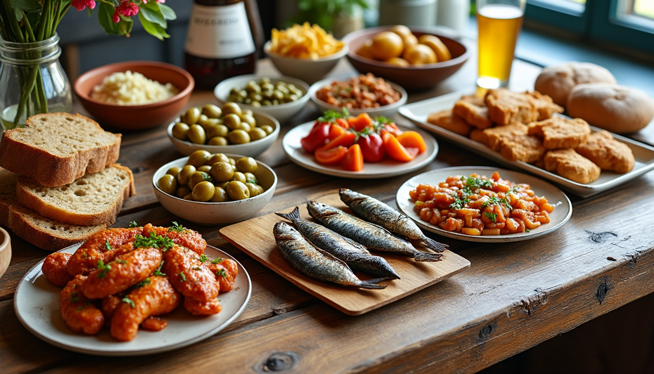 découvrez comment préparer des tapas portugais authentiques et savoureux. suivez notre recette pour vivre une expérience culinaire inoubliable, pleine de saveurs et de convivialité venues du portugal !