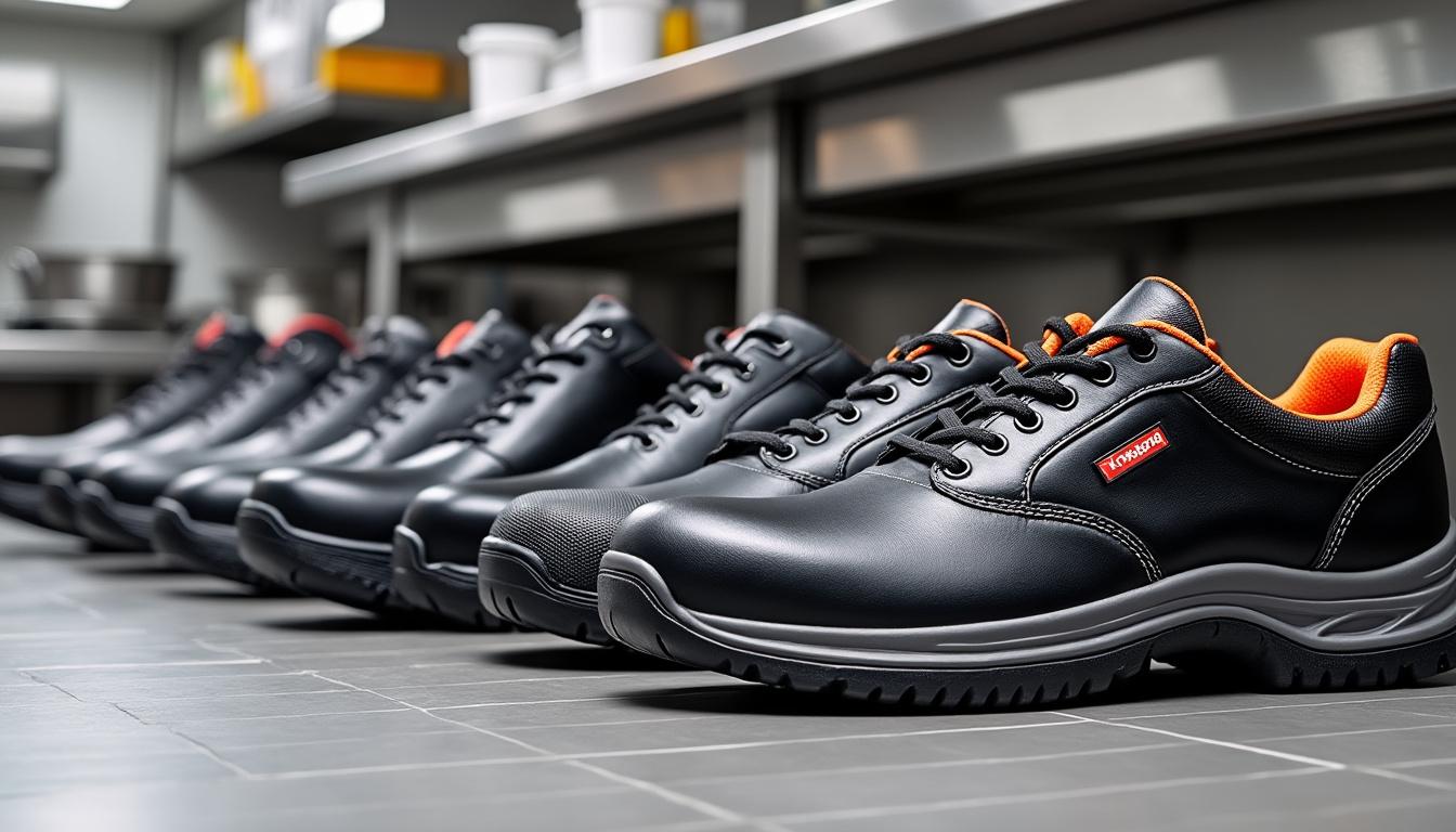 découvrez notre sélection des meilleures marques de chaussures de sécurité de cuisine à rennes, spécialement conçues pour les professionnels. assurez un confort optimal et une protection renforcée tout en restant élégant dans votre environnement de travail.