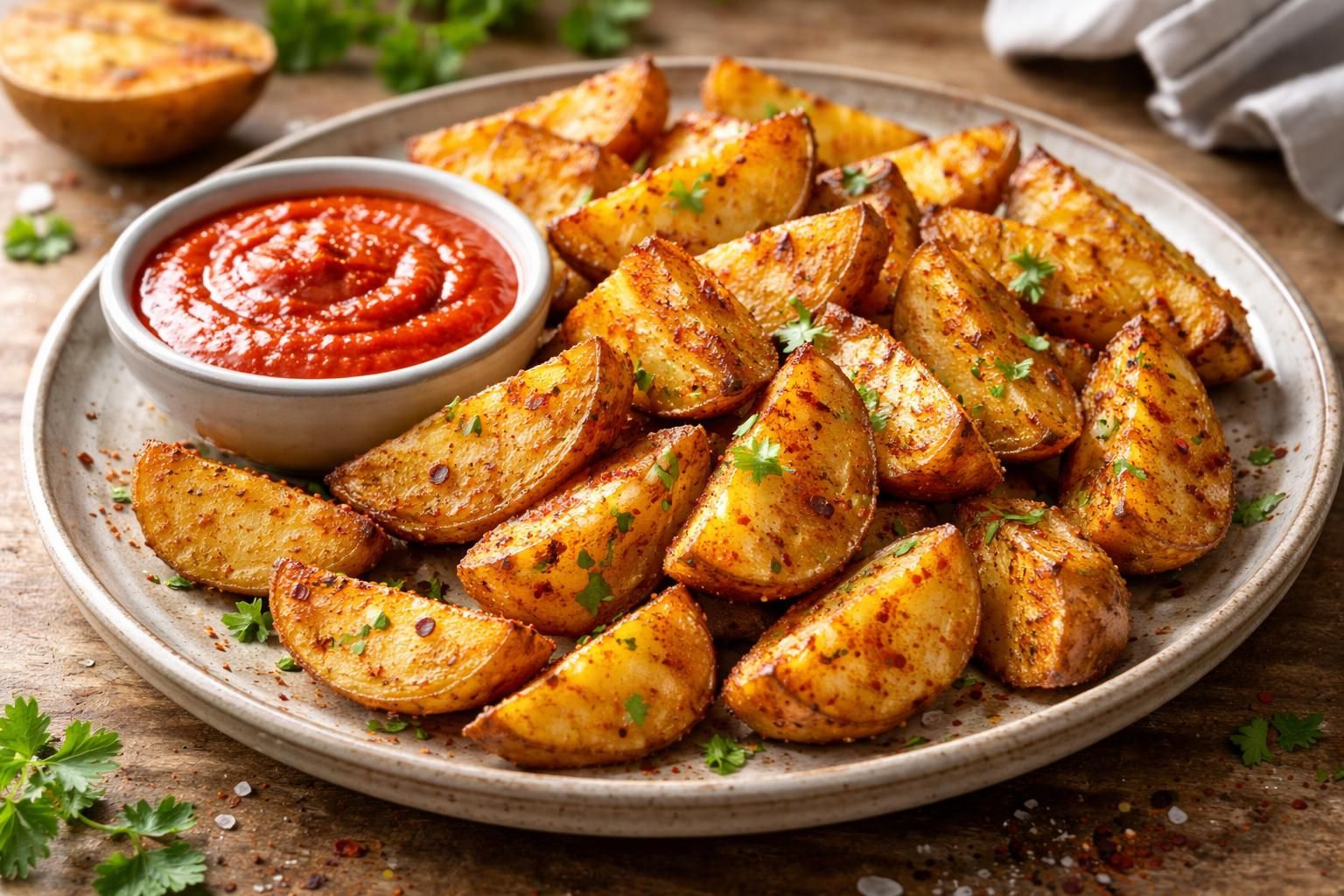 découvrez comment préparer des patatas bravas au four croustillantes et savoureuses grâce à nos astuces d'assaisonnement pour une saveur parfaite à chaque bouchée.