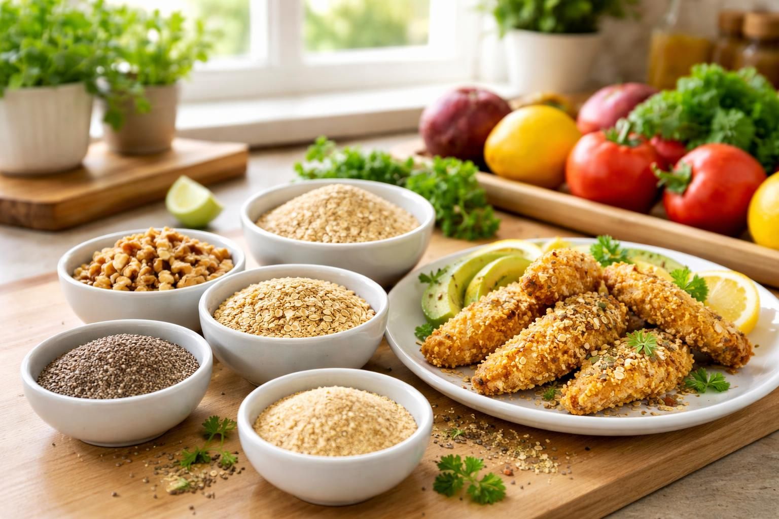 découvrez pourquoi remplacer la chapelure dans vos recettes peut rendre vos menus plus sains et apprenez comment le faire facilement avec des alternatives naturelles et nutritives.