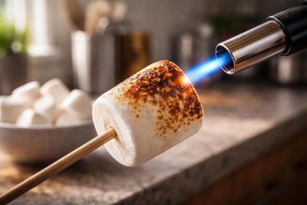 découvrez pourquoi griller un chamallow avec un chalumeau de cuisine devient la nouvelle tendance gourmande des desserts, alliant originalité et saveurs délicieuses.