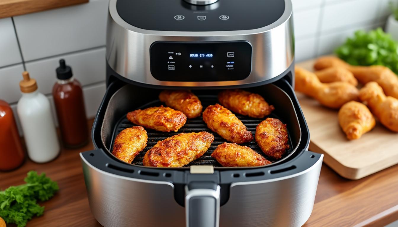 découvrez pourquoi le poulet préparé à l’air fryer est la meilleure option pour des repas sains, savoureux et rapides à réaliser tout en réduisant la quantité de matières grasses.