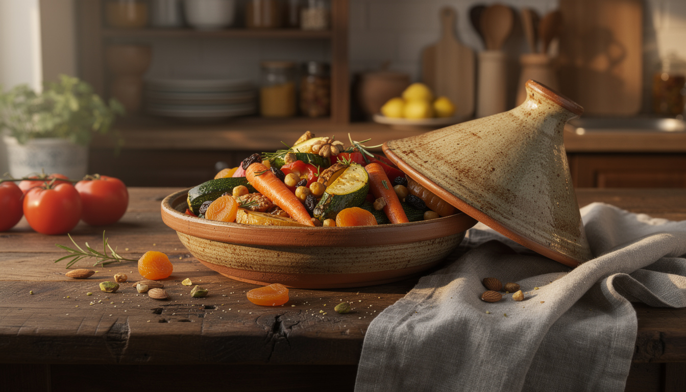 découvrez pourquoi le tajine végétarien sucré salé séduit les gourmets et s'impose comme la nouvelle tendance incontournable dans votre cuisine.