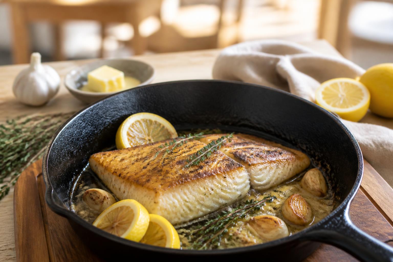 découvrez une recette simple et rapide de black bass à la poêle pour un poisson tendre et savoureux, idéale pour un repas délicieux en toute simplicité.