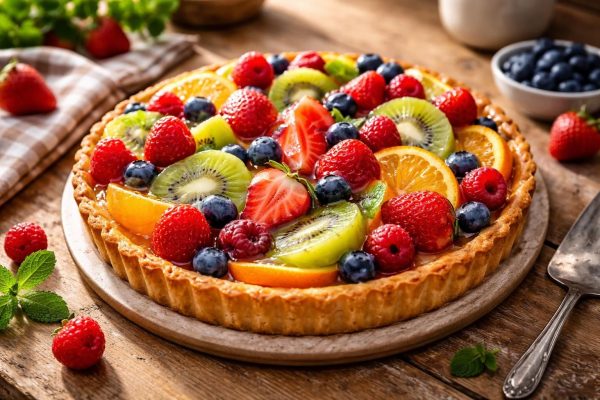 découvrez notre recette originale de tarte aux fruits, un véritable délice pour les gourmands en quête de saveurs fraîches et sucrées.