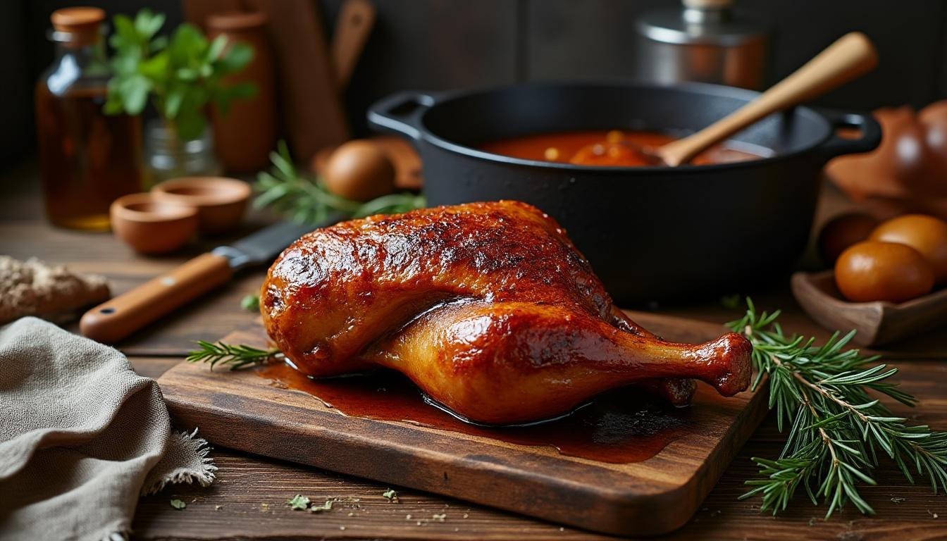 découvrez nos meilleures astuces pour réchauffer une cuisse de canard confite et la rendre savoureuse et moelleuse. conseils pratiques, temps de cuisson et méthodes pour préserver toute la tendreté de la viande.