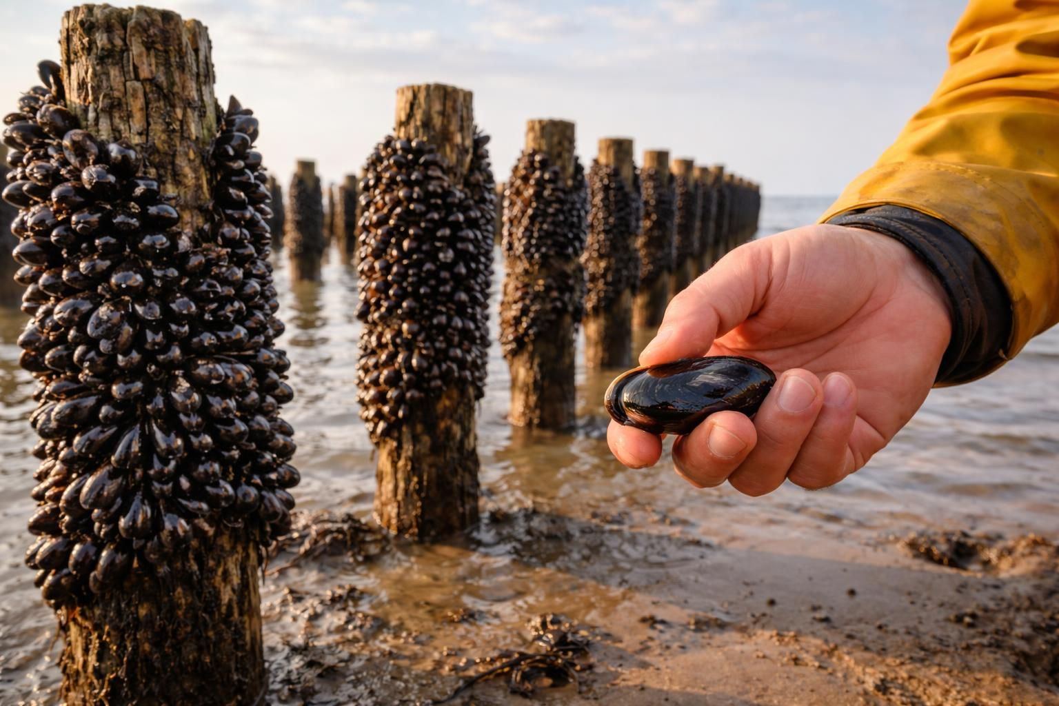 découvrez tout ce qu'il faut savoir sur la saison des moules de bouchots pour en profiter pleinement : conseils de récolte, préparation et dégustation.