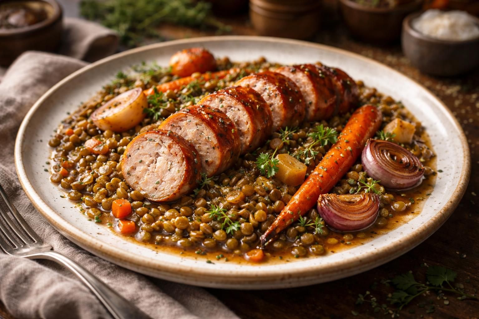 découvrez comment moderniser la recette traditionnelle de la saucisse lentilles de grand-mère avec des astuces simples et savoureuses pour régaler toute la famille.