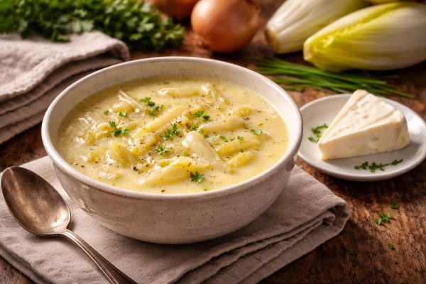 découvrez une recette délicieuse de soupe aux endives et vache qui rit pour transformer vos repas en moments gourmands et réconfortants.