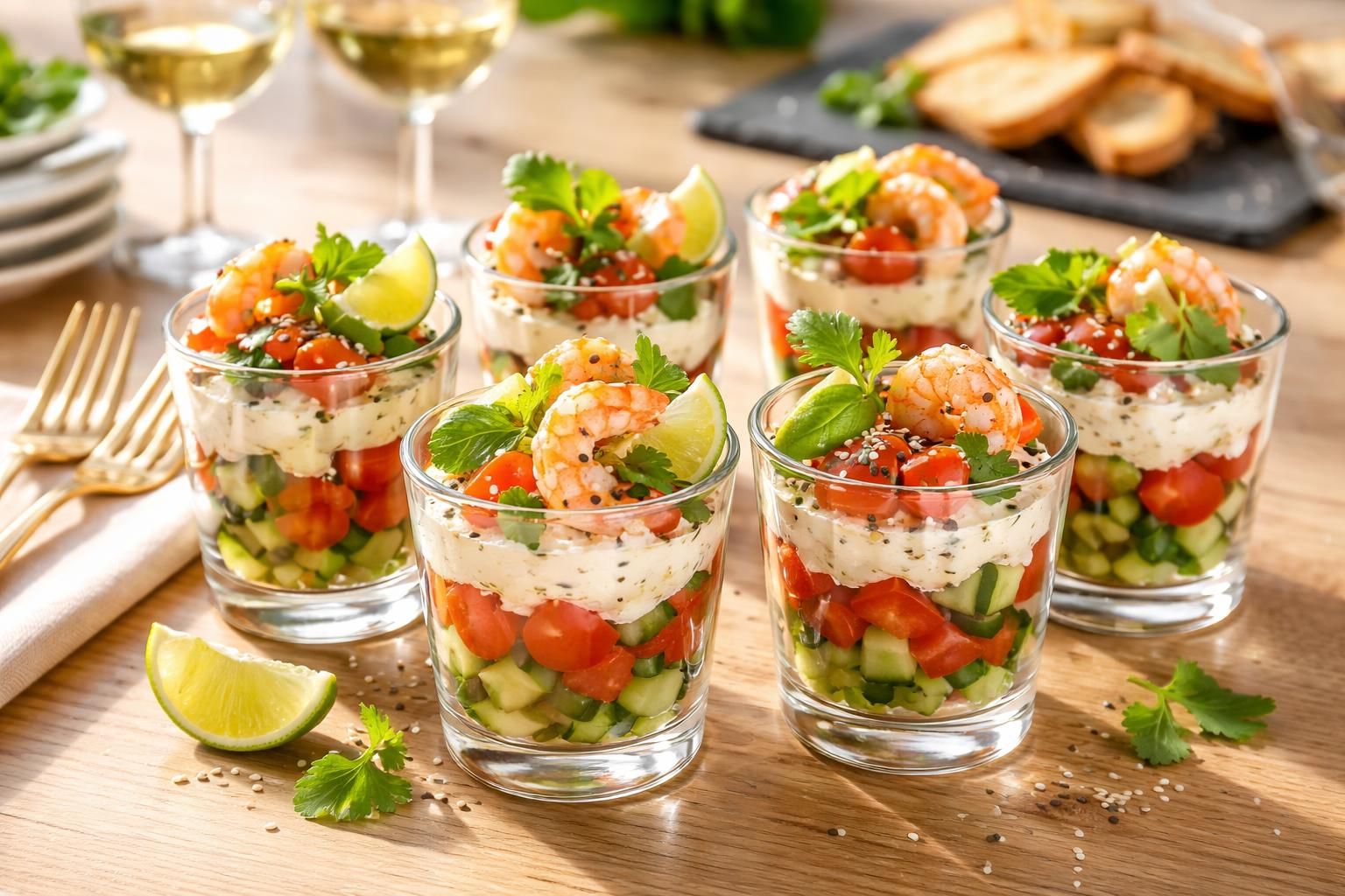 découvrez des recettes de verrines faciles et rapides, parfaites pour un apéritif convivial et réussi lors de vos soirées entre amis ou en famille.