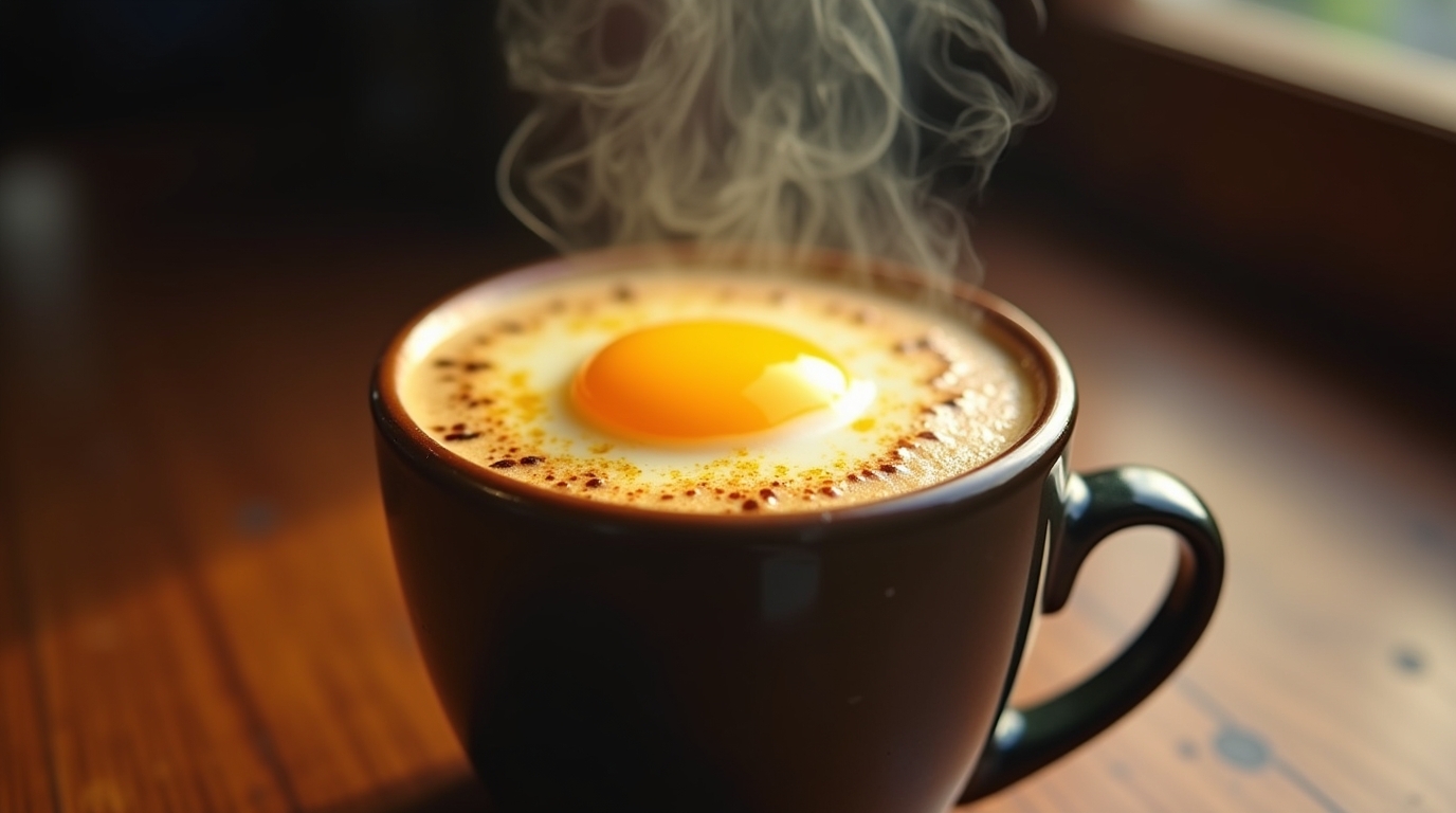 café à l’œuf
