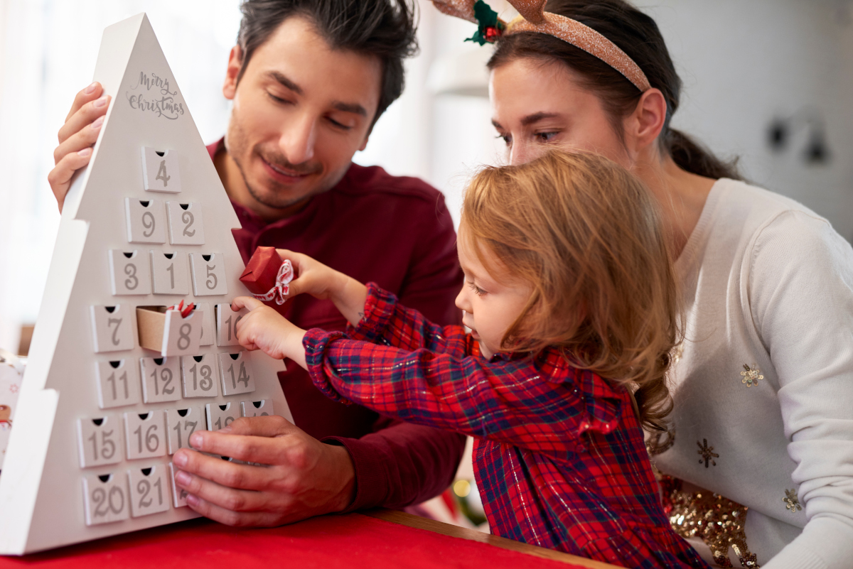 calendrier de l'Avent d'un chocolatier