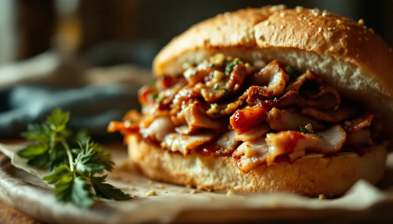sandwich au porc