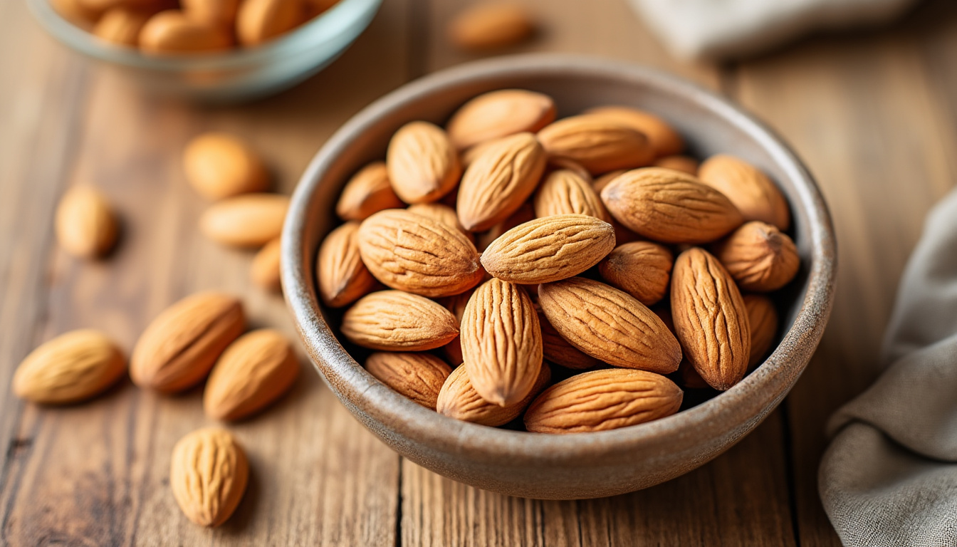 découvrez combien de grammes représentent 10 amandes et comment cette portion peut vous aider à optimiser vos apports nutritionnels au quotidien. conseils bien-être et mesure précise à l’appui !