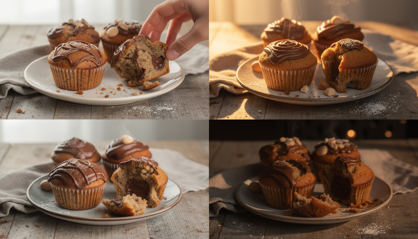découvrez 7 recettes gourmandes de muffins nutella à préparer facilement avec votre air fryer. des idées délicieuses à essayer absolument pour un goûter réussi !