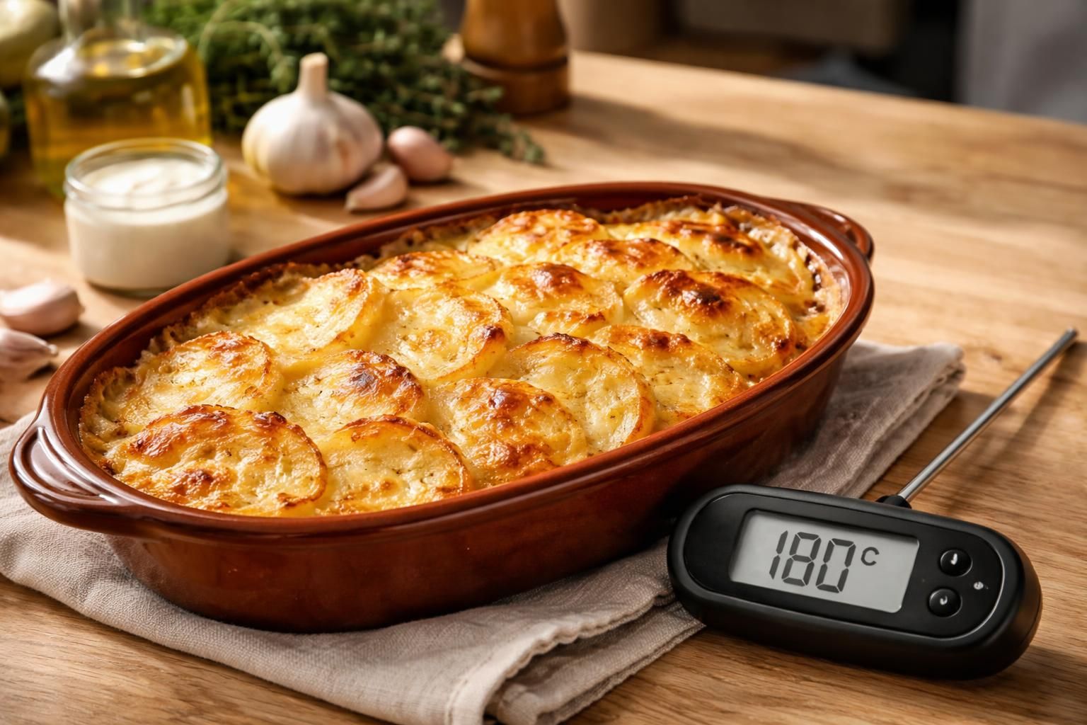 découvrez à quelle température réchauffer parfaitement un gratin dauphinois pour préserver et sublimer toutes ses saveurs. astuces et conseils pour un plat savoureux et bien chaud.