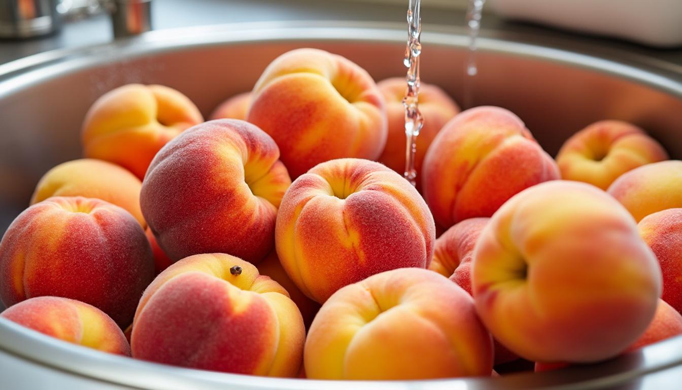 apprenez à conserver des pêches au sirop toute l'année sans besoin de stérilisation grâce à nos astuces simples et efficaces.