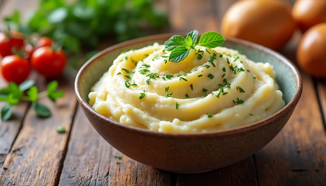 découvrez les astuces du chef etchebest pour réaliser une purée maison onctueuse et parfaite à chaque fois. suivez notre guide simple et rapide pour un résultat savoureux.