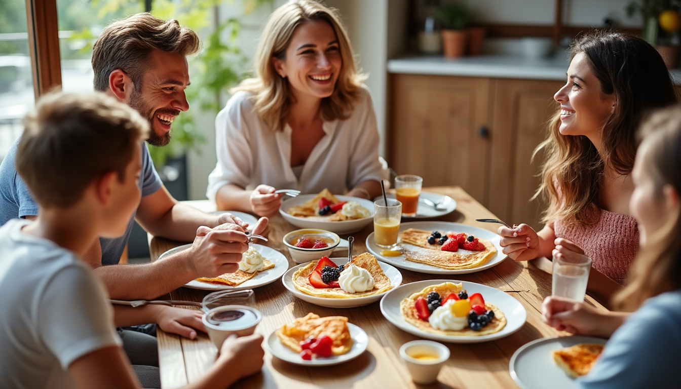 découvrez des recettes de crêpes faibles en calories pour vous faire plaisir sans culpabiliser. idéales pour une alimentation légère et gourmande, ces crêpes saines raviront petits et grands !