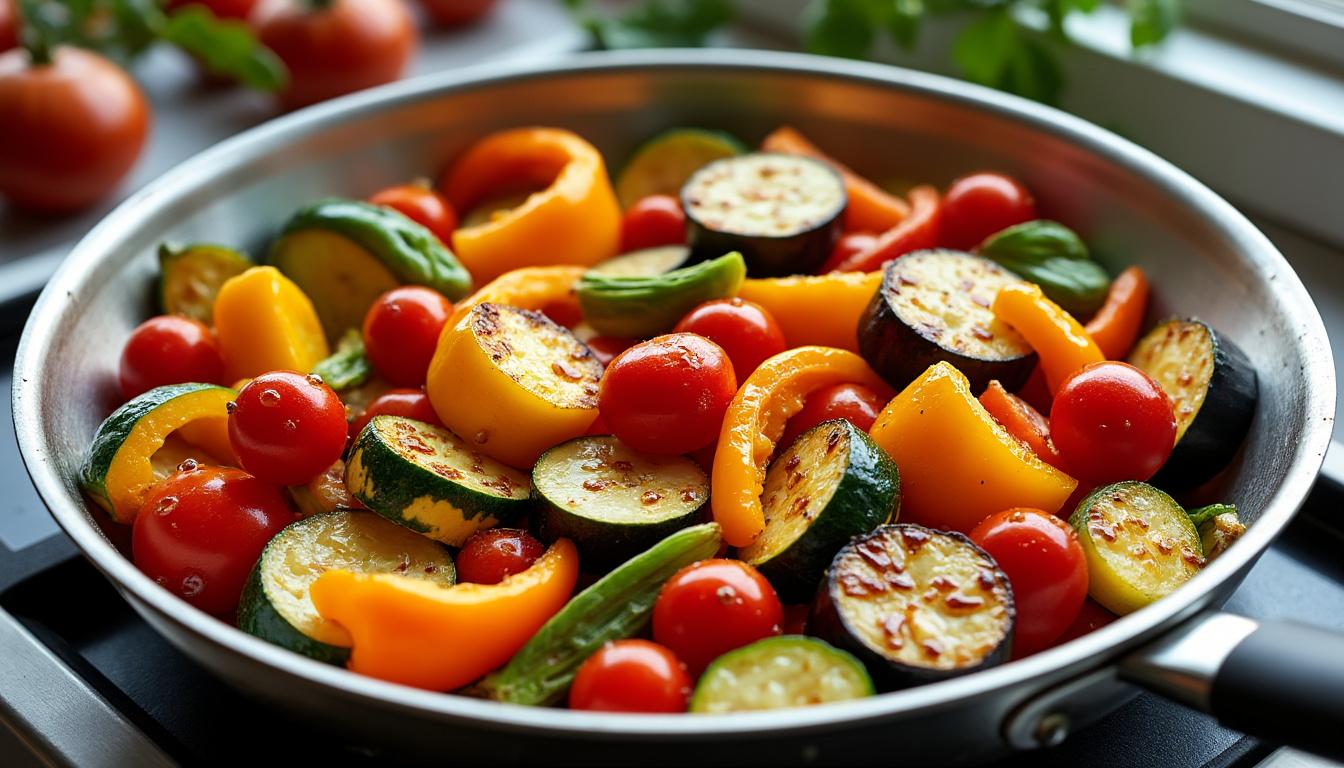 explorez les avantages nutritionnels des légumes rôtis à la poêle et améliorez votre santé avec des recettes simples et savoureuses.