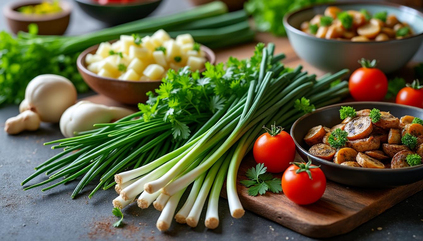 vous n'avez plus de ciboulette ? découvrez nos meilleures alternatives pour remplacer la ciboulette dans vos recettes et réussir tous vos plats sans compromis sur la saveur !