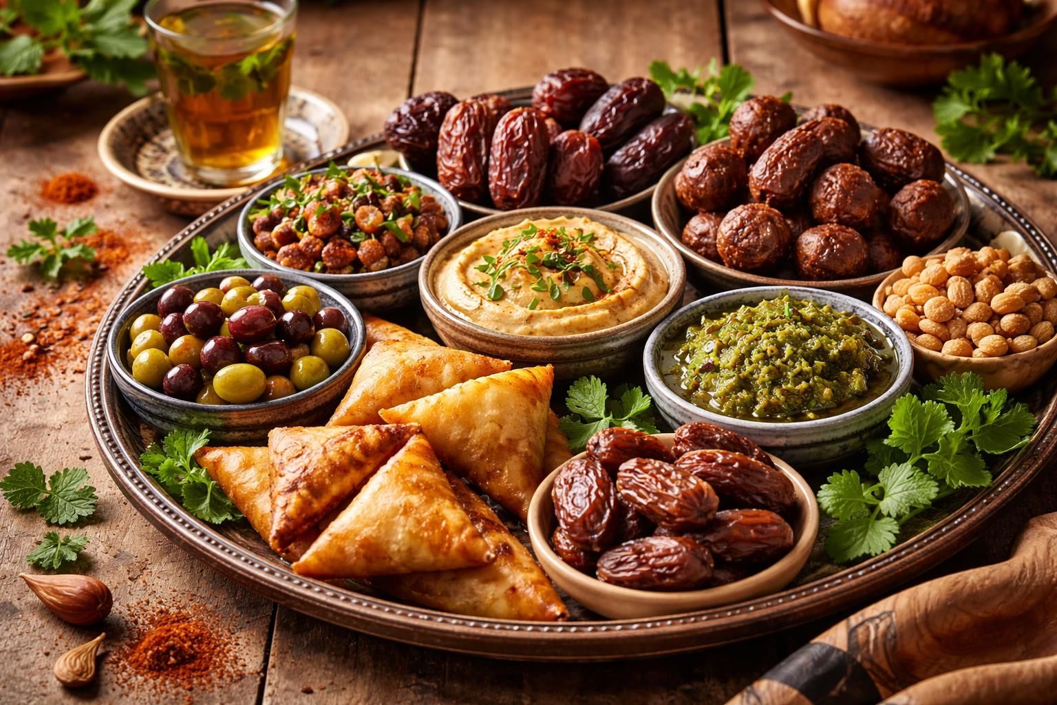 découvrez les délices de l'apéro marocain, où saveurs authentiques et épices exquises se rencontrent pour éveiller vos papilles.