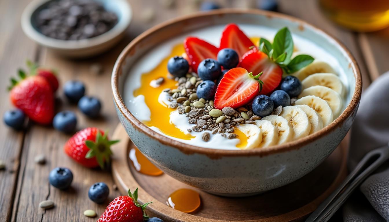 découvrez des recettes originales et gourmandes pour sublimer votre yaourt avec des graines variées. ajoutez saveur, croquant et bienfaits nutritionnels à vos desserts grâce à ces idées surprenantes !