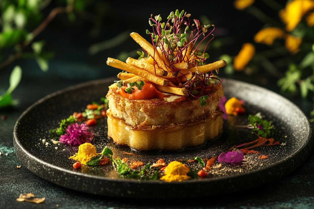 La frite sur le gâteau